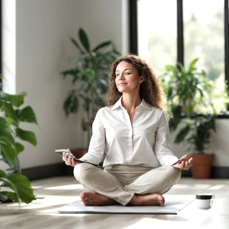 Vodja med meditacijo na delavnici MirLabVod